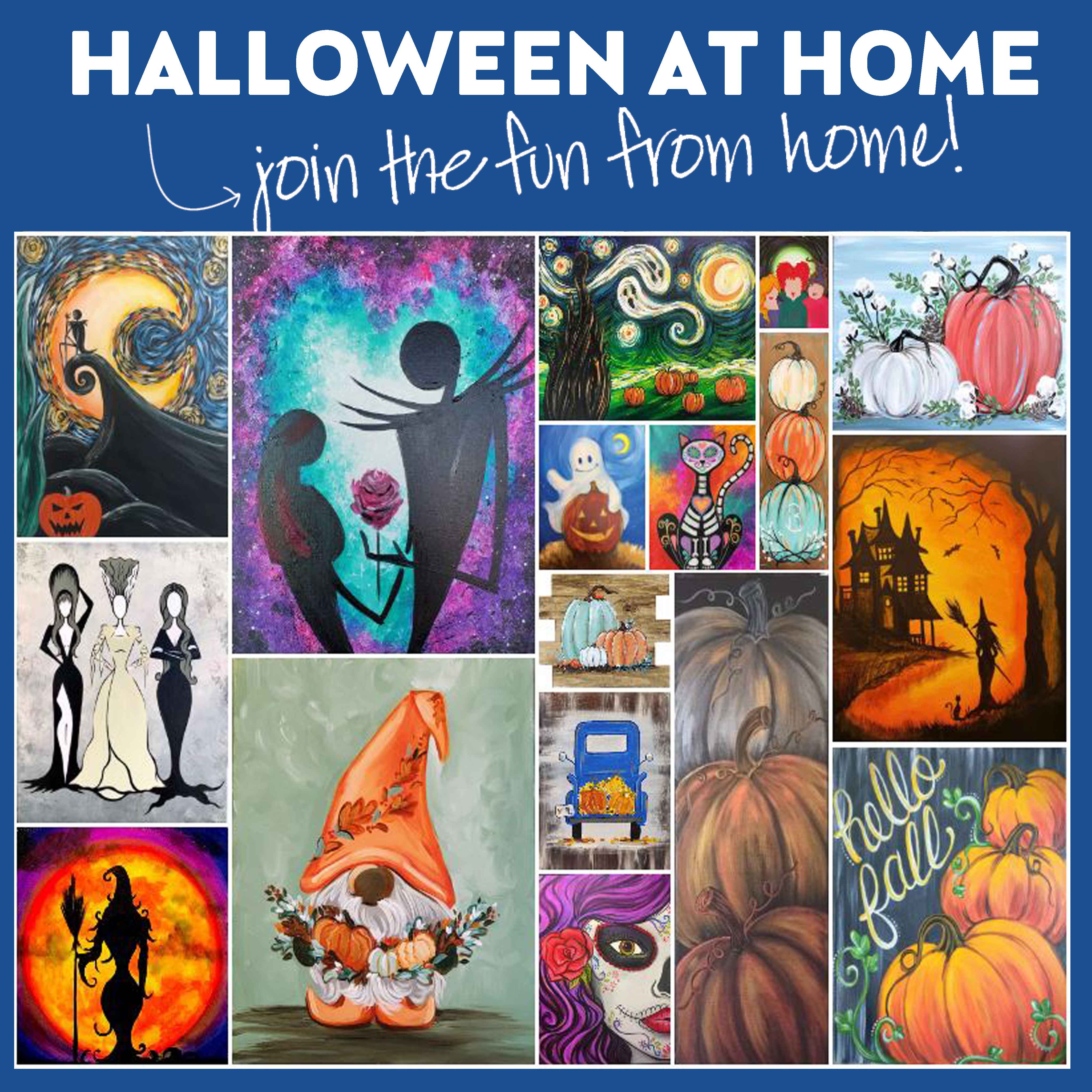 HALLOWEEN AT HOME-RECORDED CLASSES